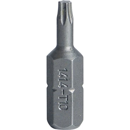 STAHLWILLE TOOLS Bit screwdriver TORX T 10 hex C 6, 3 L.25 mm 08130010